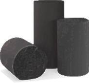 Black Single Face corrugated Plastic Rolls